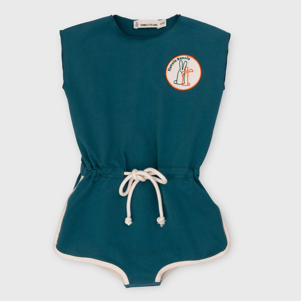 Bonnie & The Gang Jumpsuits & Rompers Jellybeanzkids Bonnie & The Gang Jumpsuit Green