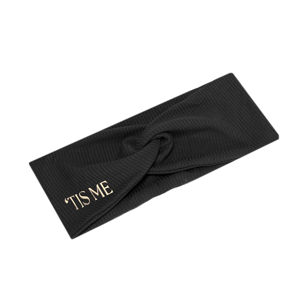 Tis Me 2" Baby Band Twist Sweatband CollectionBlack JellyBeanz Kids