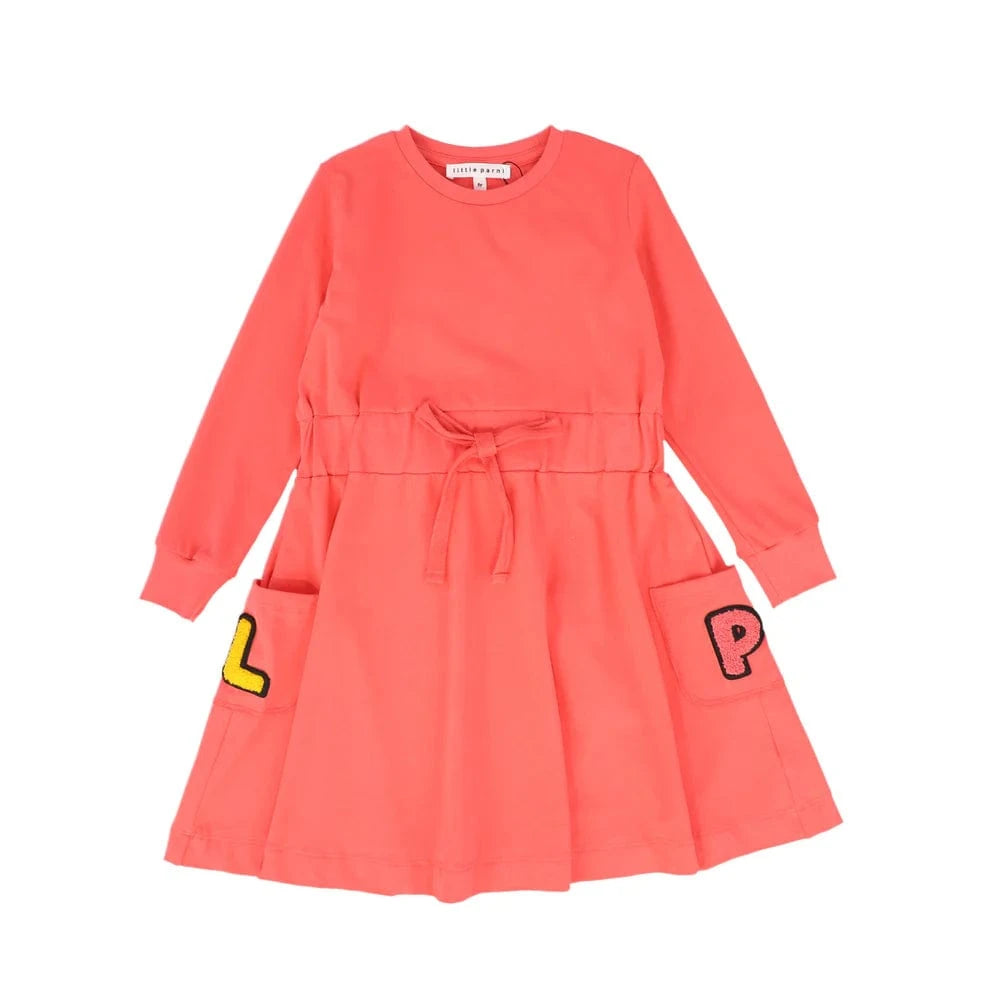 Little Parni LP Pocket Dress- Pink