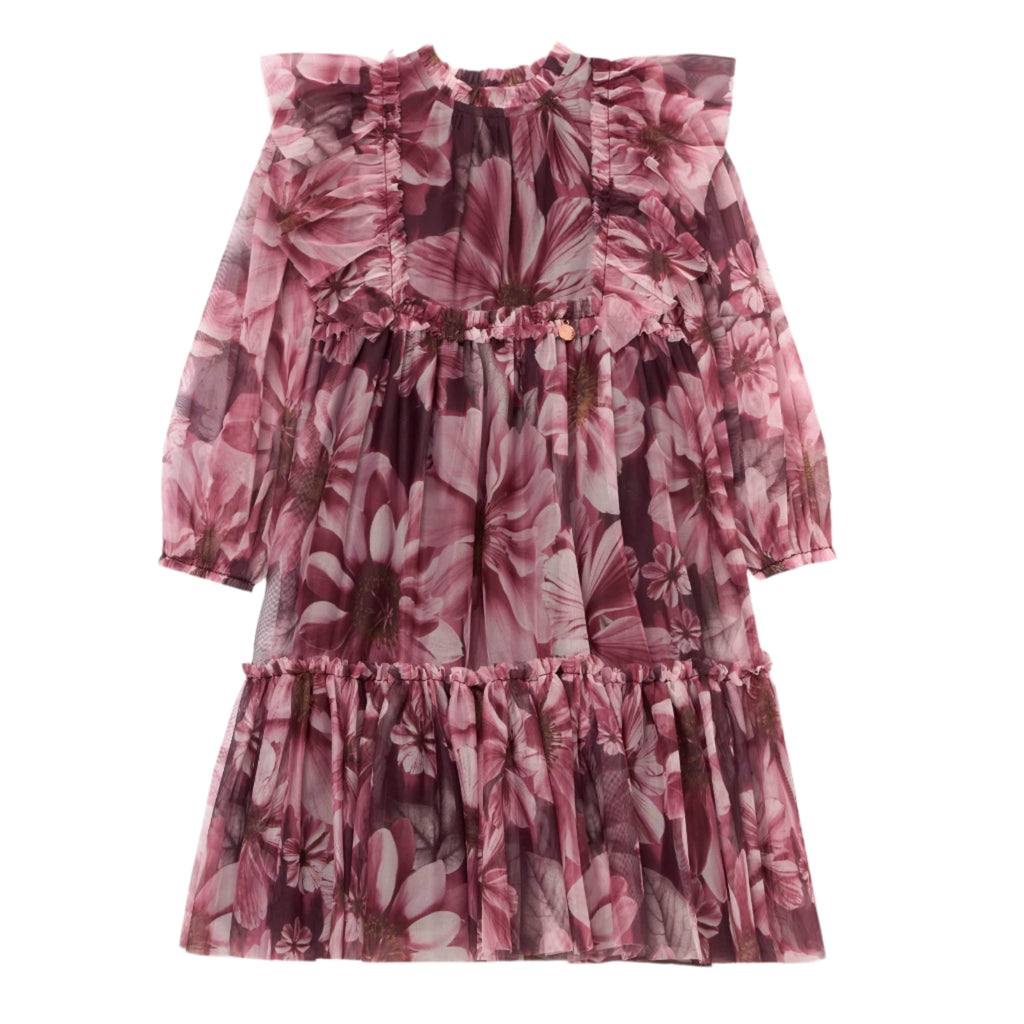 Angel&Rocket DRESS Jellybeanzkids Angel & Rocket Estella Floral Mesh Dress