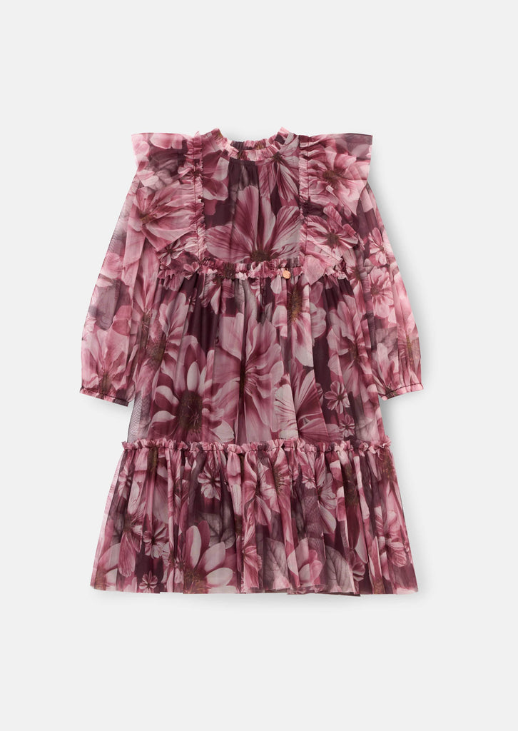 Angel&Rocket DRESS Jellybeanzkids Angel & Rocket Estella Floral Mesh Dress