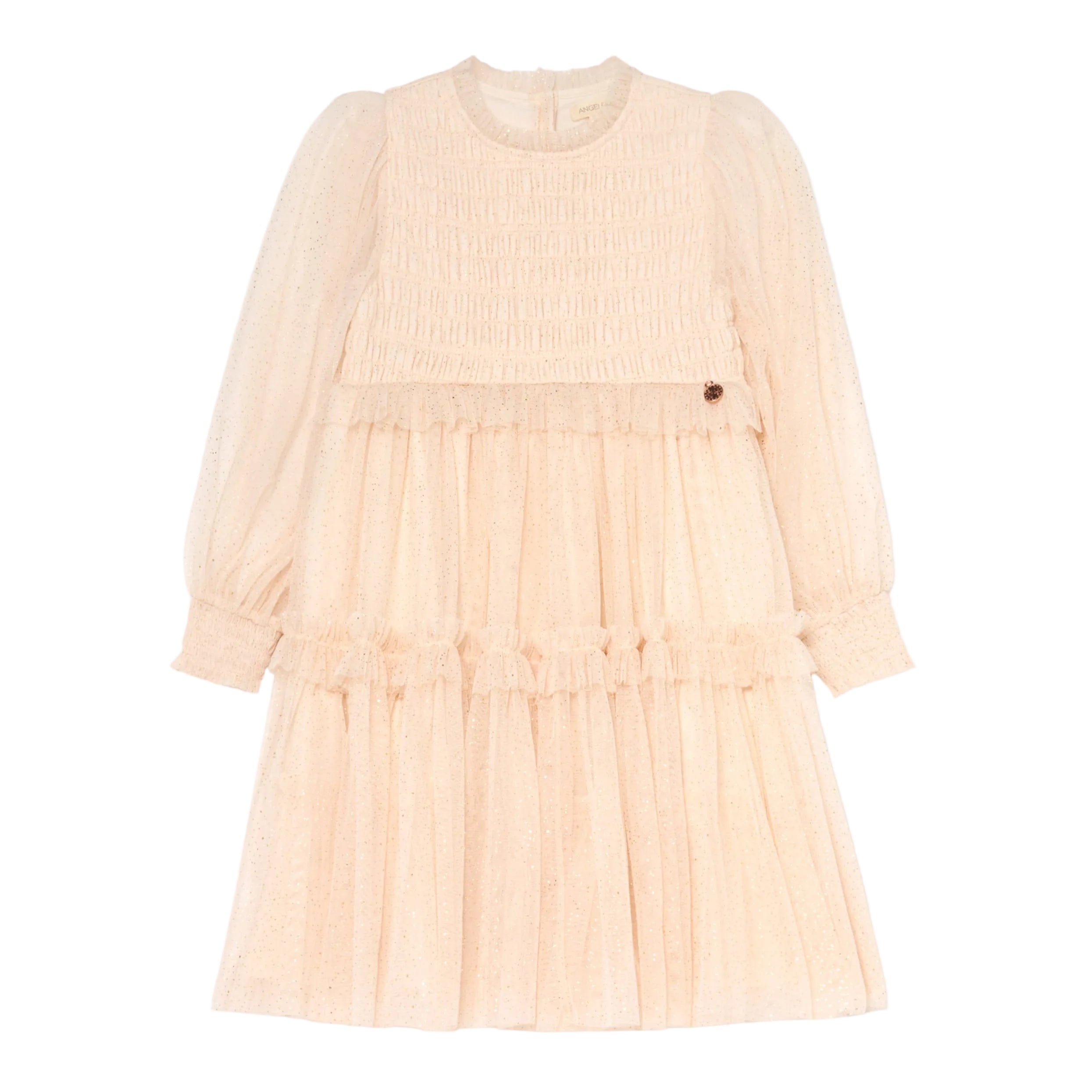 Angel & Rocket Willow Ivory Balloon Sleeve Boho Dress – JellyBeanz Kids Angel & Rocket Willow Ivory Balloon Sleeve Boho Dress – JellyBeanz Kids