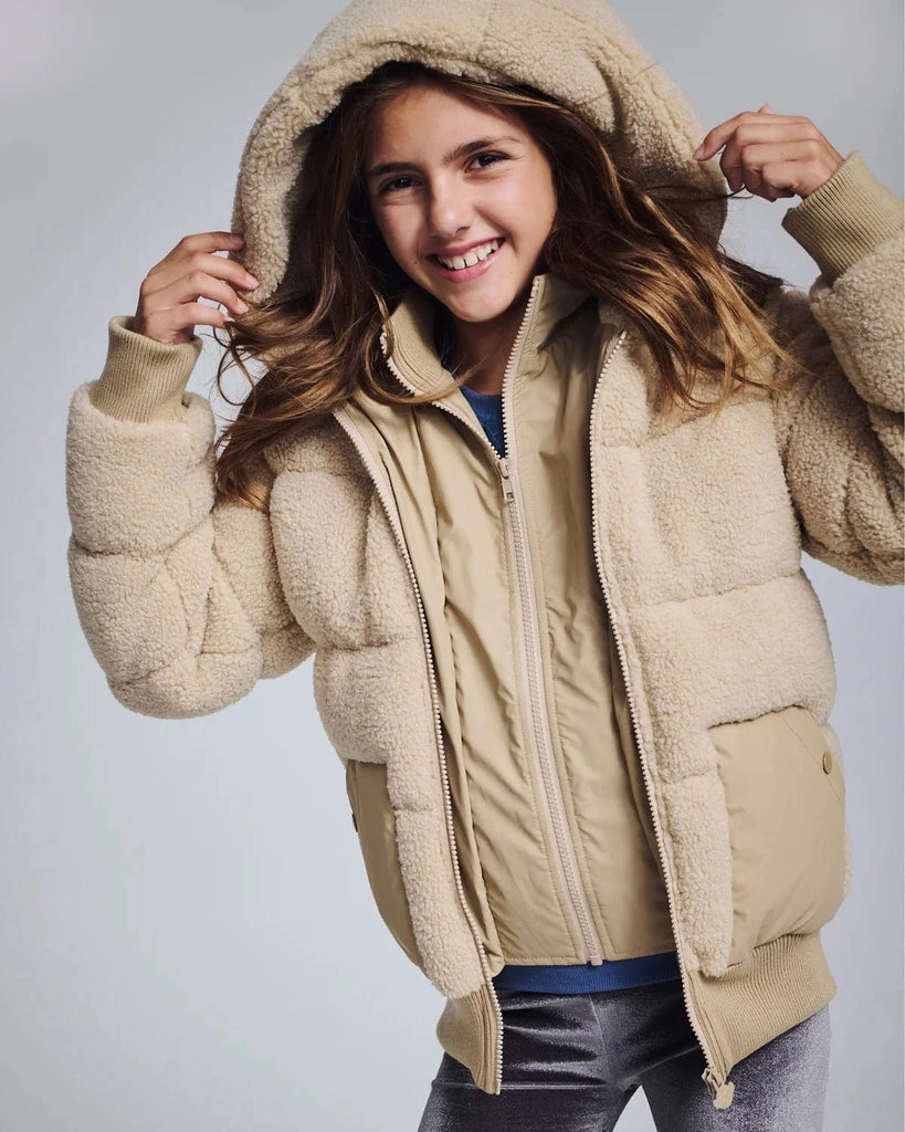 Appaman coat Jellybeanzkids Appaman Teddy Puffer Coat