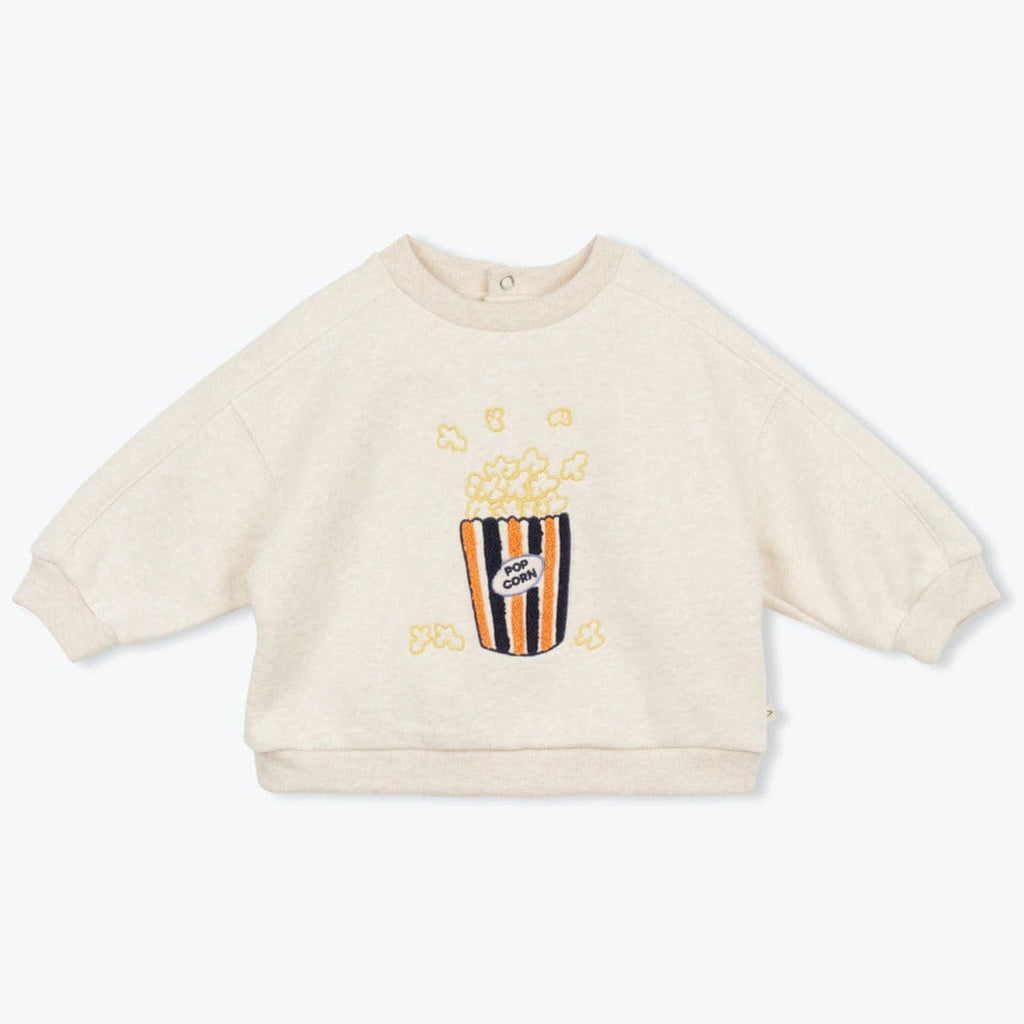 Arsene Sweatshirt Jellybeanzkids Arsene Popcorn Baby Sweatshirt