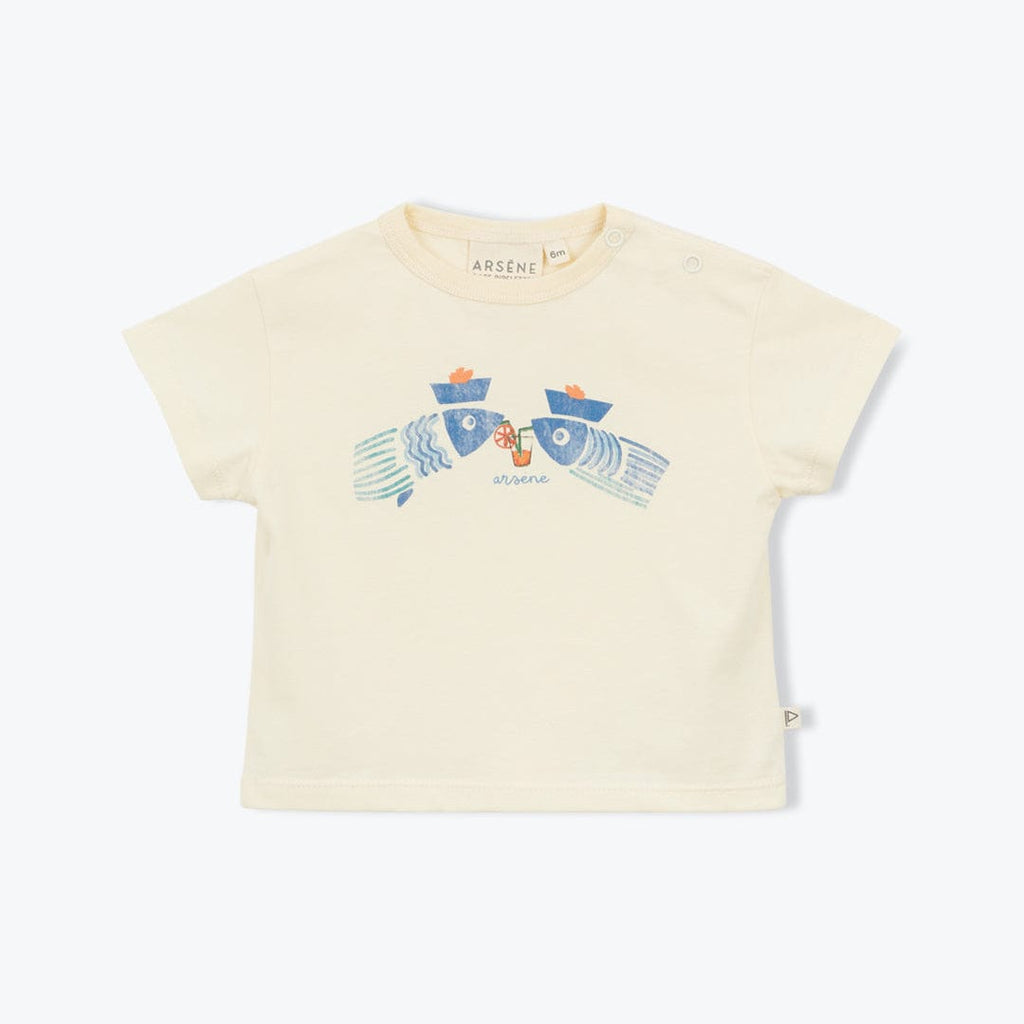 Arsene T-shirt Jellybeanzkids Arsene Francois Baby T-shirt