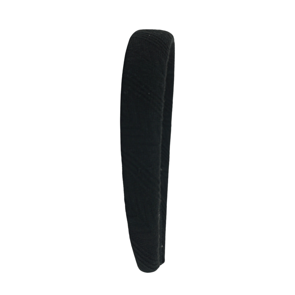 Bandeau Accessories Jellybeanzkids Bandeau Cable School Padded Headband - Black OS