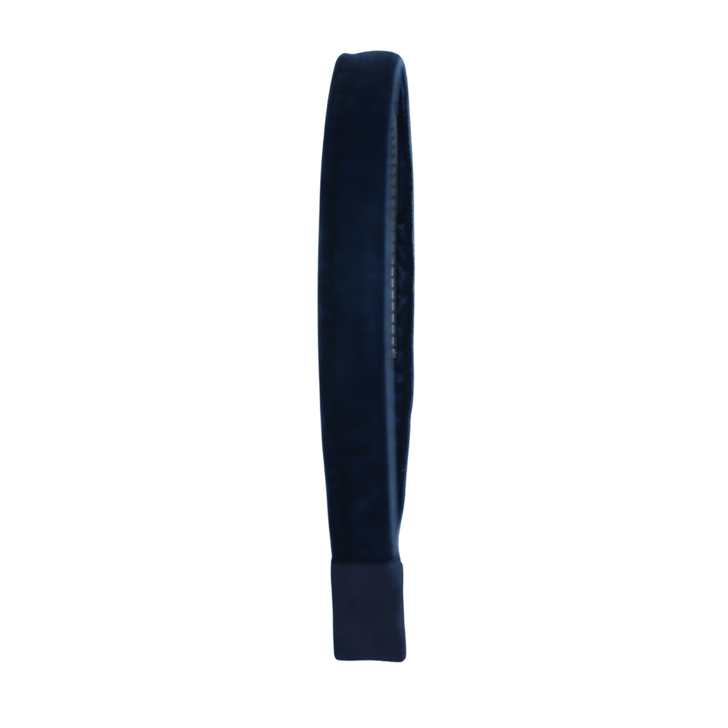 Bandeau Accessories Jellybeanzkids Bandeau Classic Velvet Thin Flat Headband - Navy OS
