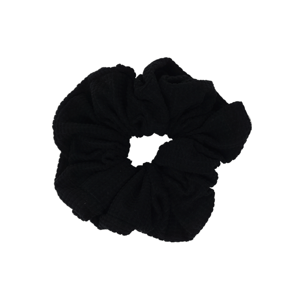 Bandeau Headband Jellybeanzkids Bandeau Quilted Corduroy Large Scrunchie- Black OS