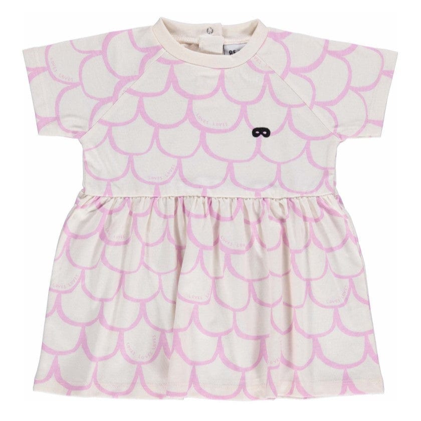 Beau Loves Dress Jellybeanzkids Beau Loves Pink Lavender Scales Baby Dress