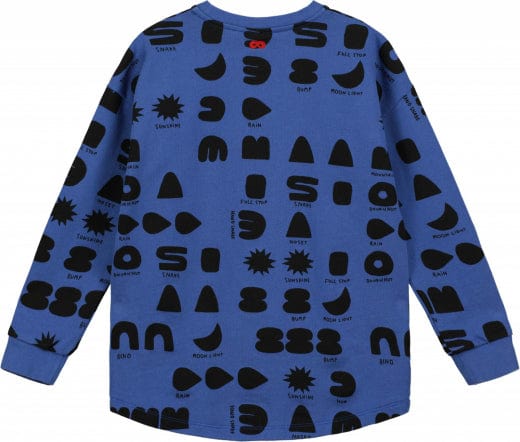 Beau Loves Sweater Jellybeanzkids Beau Loves Grey Marl 'Grow Slowly' Relaxed Fit Sweater