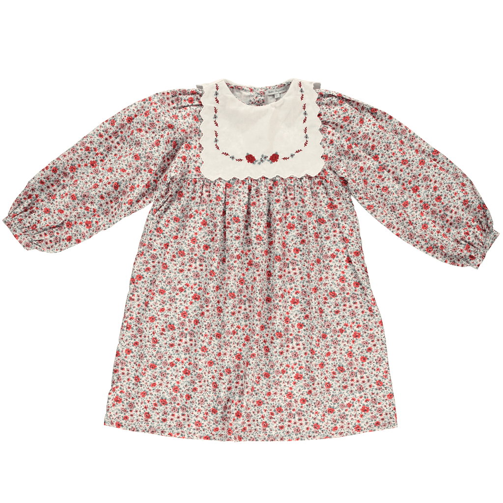 Bebe Organic dress Jellybeanzkids Bebe Organic Clementine Dress- Sweet Roses