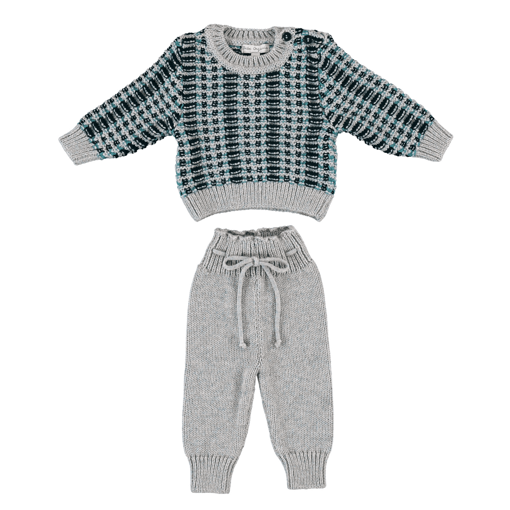 Bebe Organic set Jellybeanzkids Bebe Organic Sean Baby Set- Winter Crochet