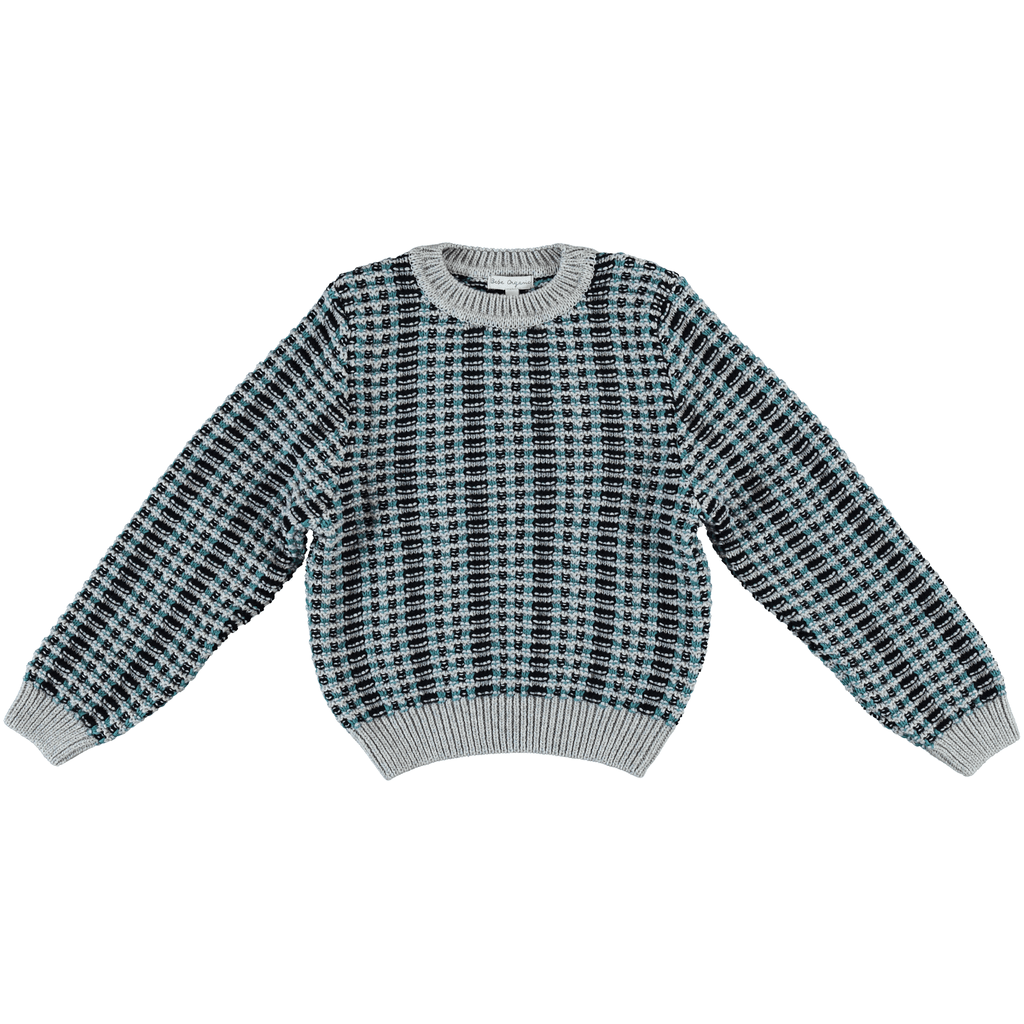 Bebe Organic Sweater Jellybeanzkids Bebe Organic Sean Sweater- Winter Crochet