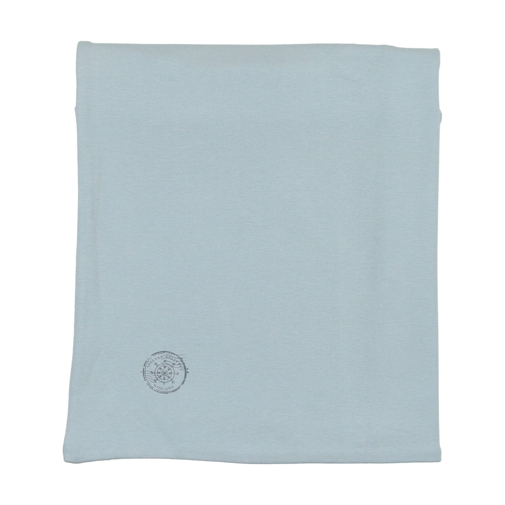 Bee&Dee Set Jellybeanzkids Bee & Dee Cotton Small Print Layette Set- Blue Fog 3M