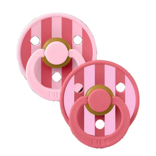 Bibs Accessories Jellybeanzkids Bibs STUDIO Colour 2 Pack Block - Baby Pink Coral mix OS