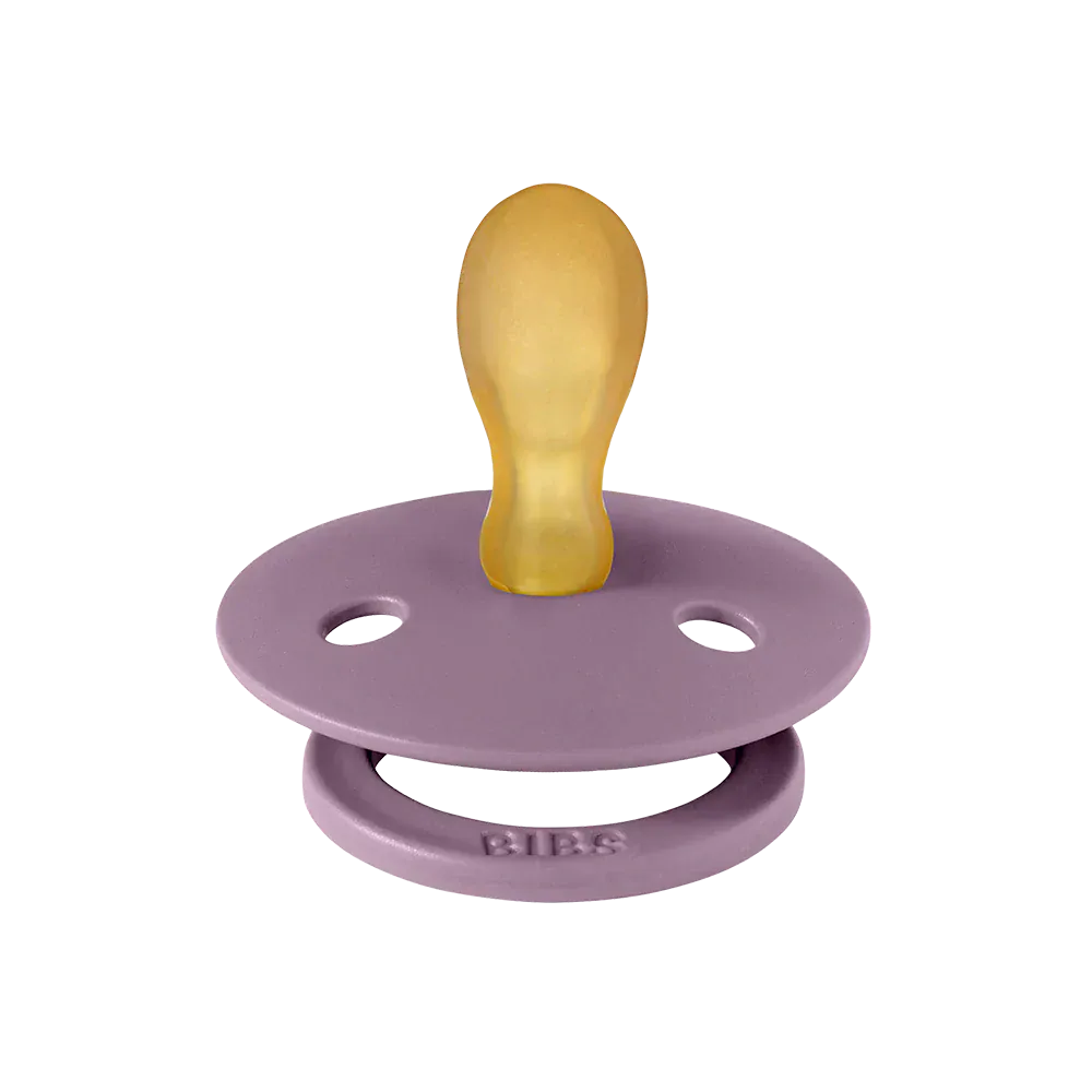 Bibs Accessories Jellybeanzkids Bibs Studio Latex Symmetrical Pacifier 1 Pack - Mauve OS