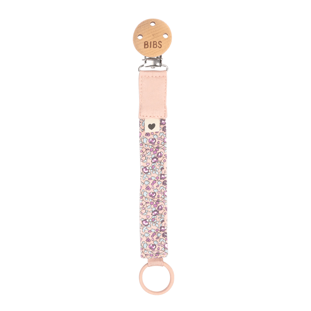 Bibs Accessories Jellybeanzkids Copy of BIBS x LIBERTY Pacifier Clip - Eloise Blush OS