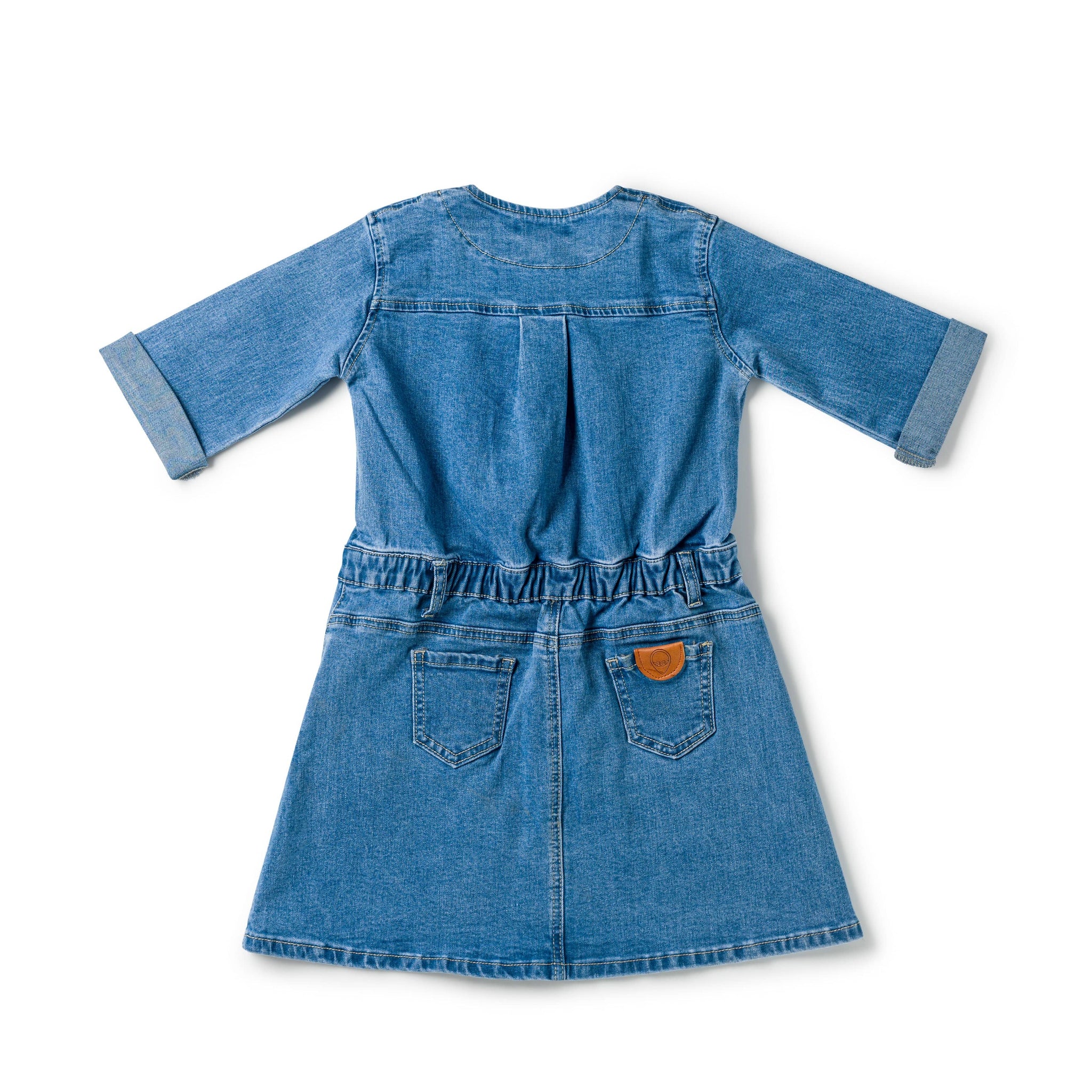 my little cozmo denim dress My Little Cozmo - Baby Boutique Clothing