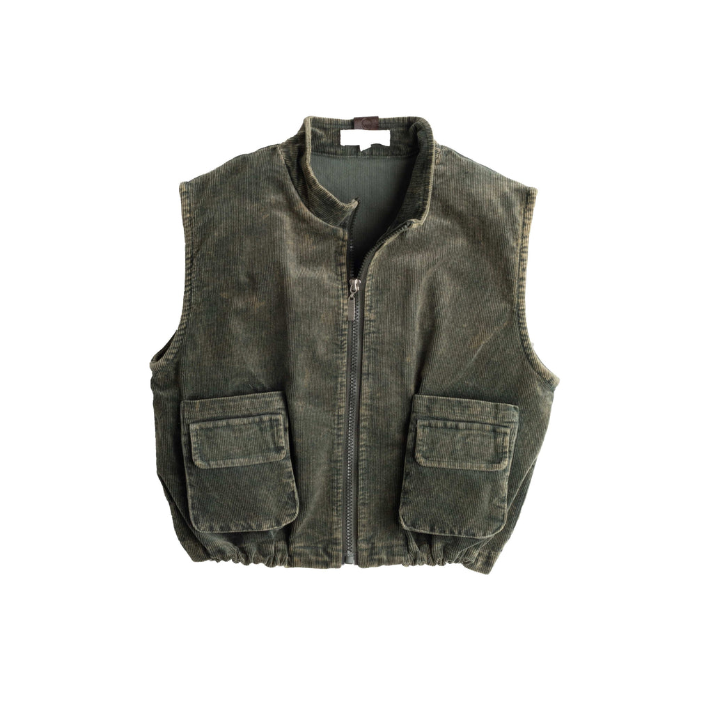 Birnham on the Sea Sweater Jellybeanzkids Birnham on the Sea Cordury Bomber Vest