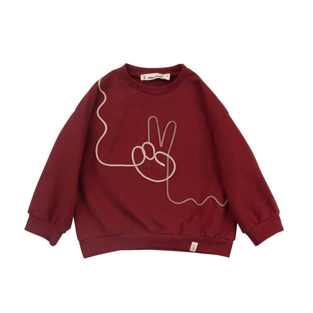 Bonnie & The Gang Sweater Jellybeanzkids Bonnie & The Gang Puck Sweater