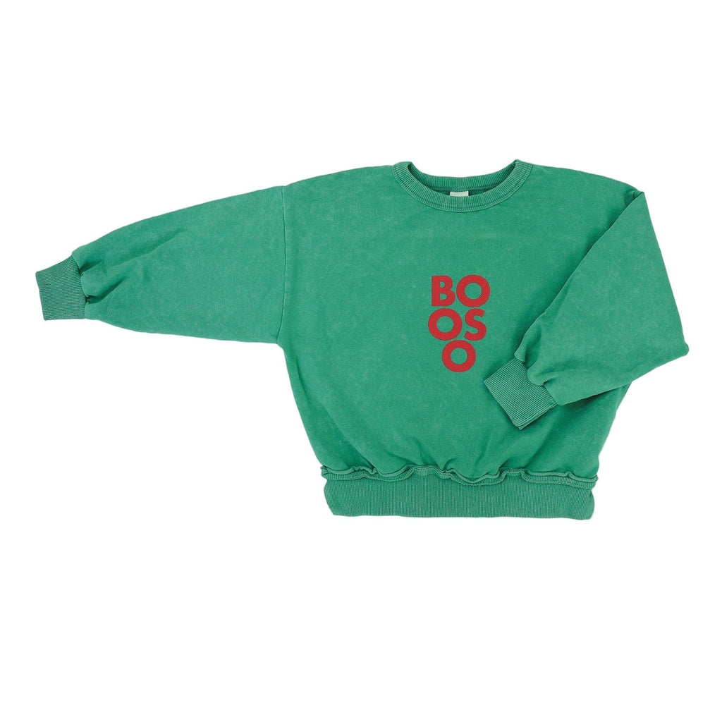 Booso T-shirt Jellybeanzkids Booso Amerald Vintage Sweatshirt