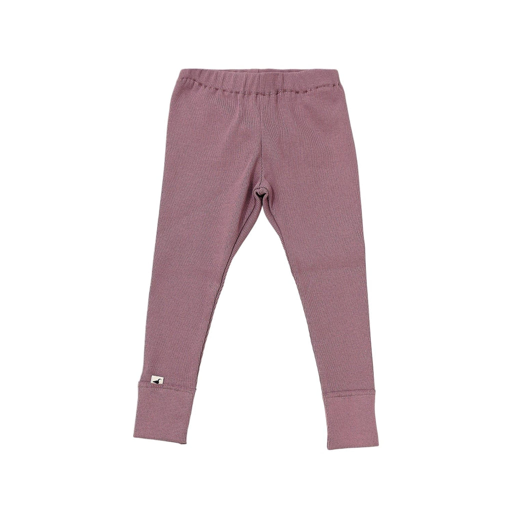 Booso T-shirt Jellybeanzkids Booso Purple Ribbed Legging