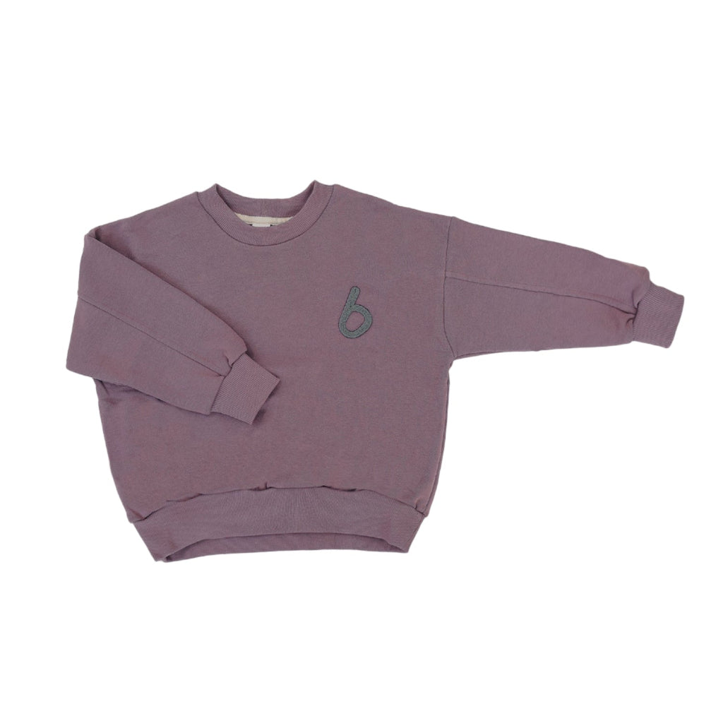 Booso T-shirt Jellybeanzkids Booso Purple Sweatshirt