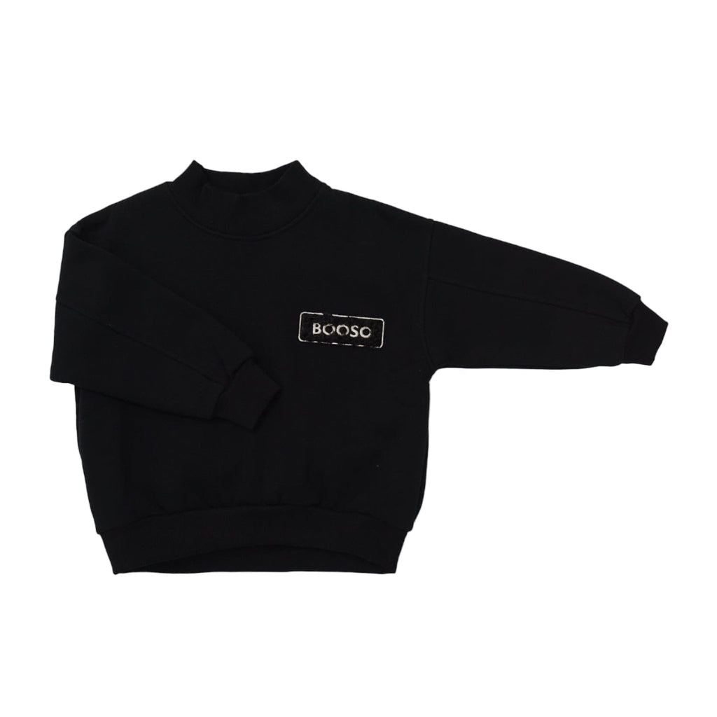 Booso T-shirt Jellybeanzkids Booso Warm Booso Sweatshirt- Black