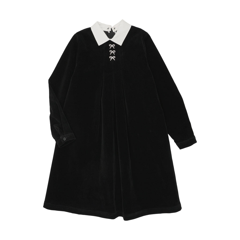 Bopop Dress Jellybeanzkids Bopop Velvet Collar Dress