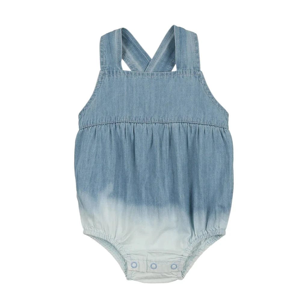 Bopop Romper Jellybeanzkids Bopop Denim Ombre Romper