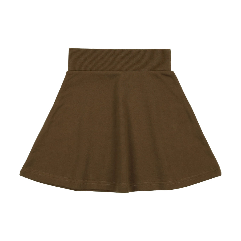 Bopop Skirt Jellybeanzkids Bopop Badge Skirt-Khaki