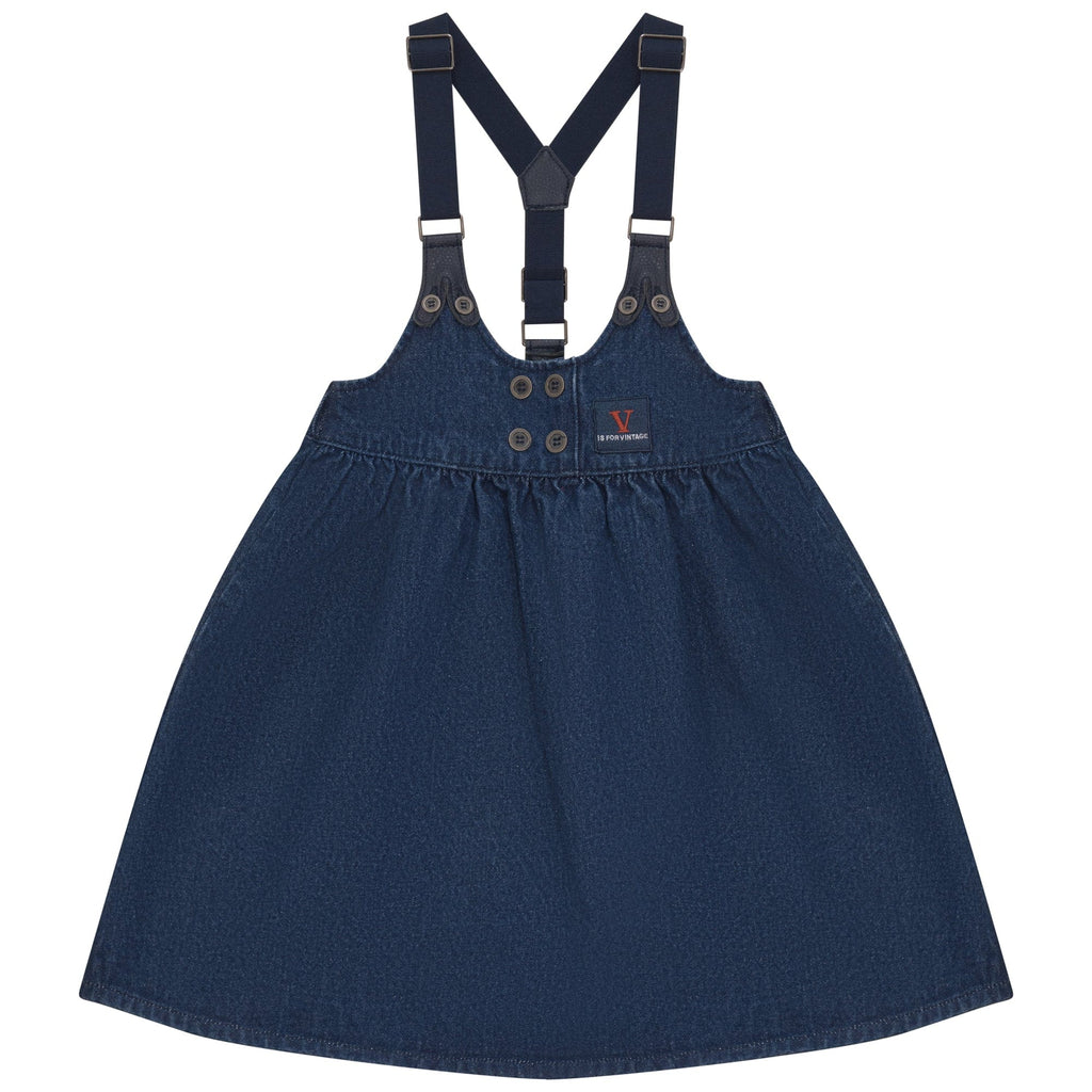 Calla Lili dress Jellybeanzkids Calla Lili Denim Collection- Blue Denim