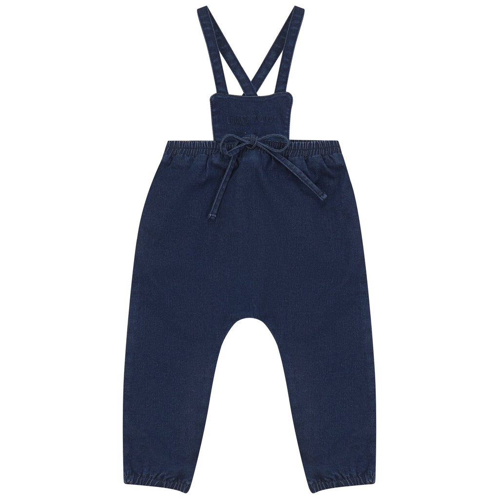 Calla Lili Romper Jellybeanzkids Calla Lili Denim Collection Girls Romper- Blue Denim