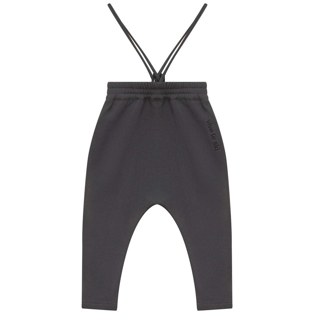 Calla Lili Romper Jellybeanzkids Calla Lili Ski Collection Sweat Romper- Grey