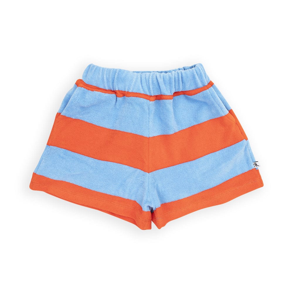 Carlijnq pants Jellybeanzkids Carlinq Striped Girls Shorts- Red/Blue