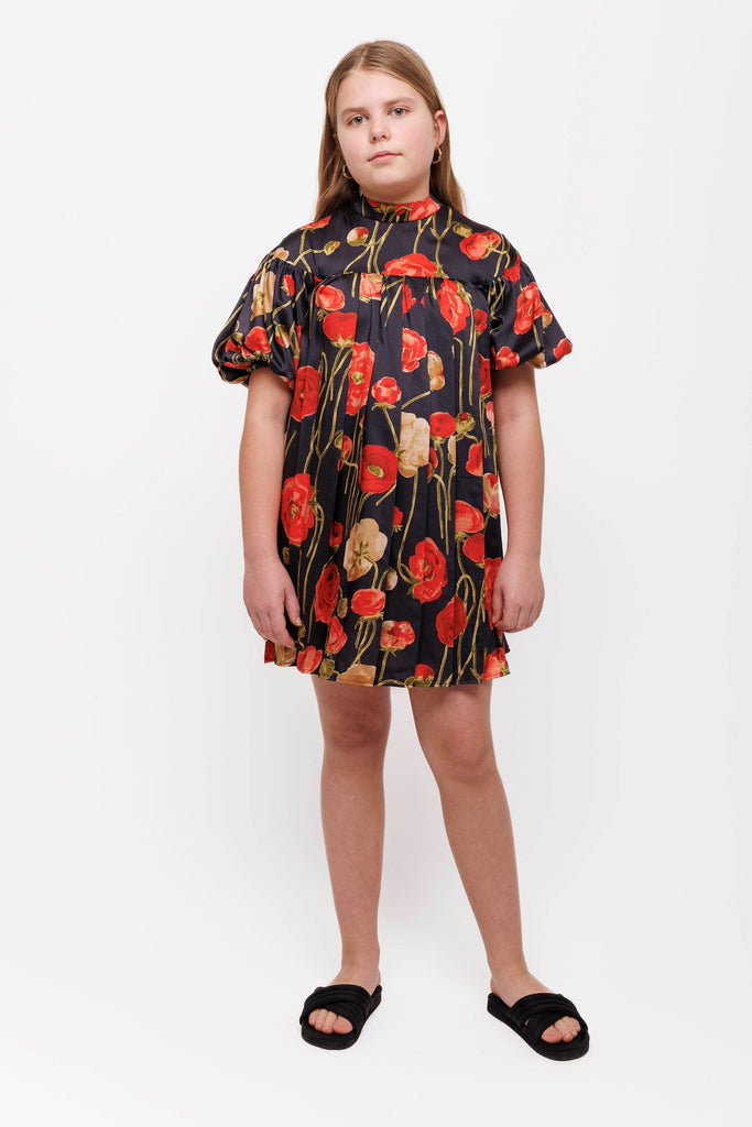 Christina Rohde Dress Jellybeanzkids Christina Rohde Red Large Floral Dress