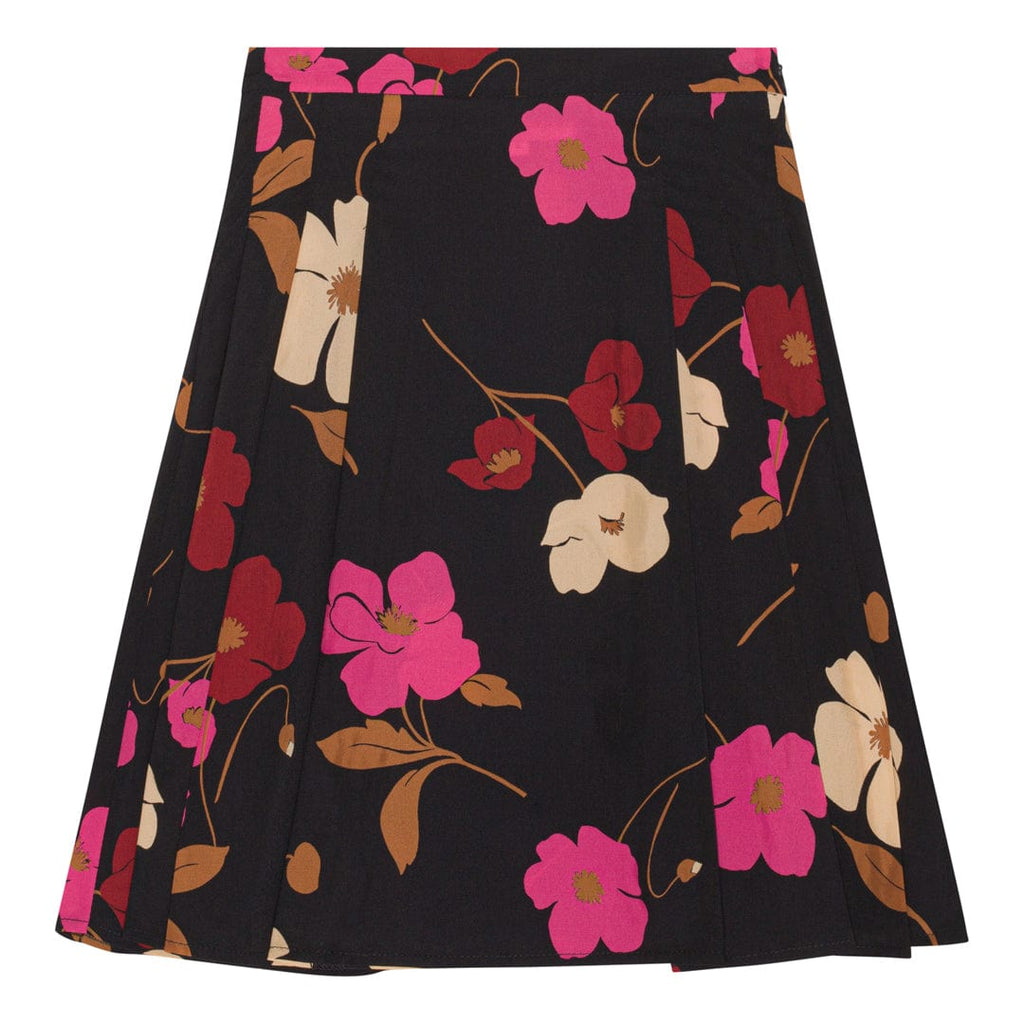 Christina Rohde Skirt Jellybeanzkids Christina Rohde Black Floral Skirt