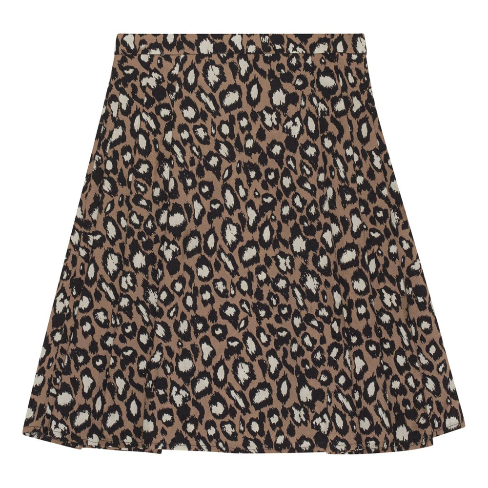 Christina Rohde Skirt Jellybeanzkids Christina Rohde Brown Leopard Skirt