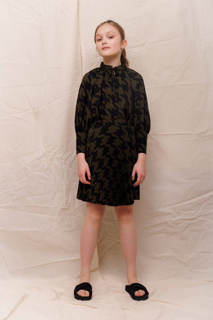 Christina Rohde Skirt Jellybeanzkids Christina Rohde Houndstooth Skirt