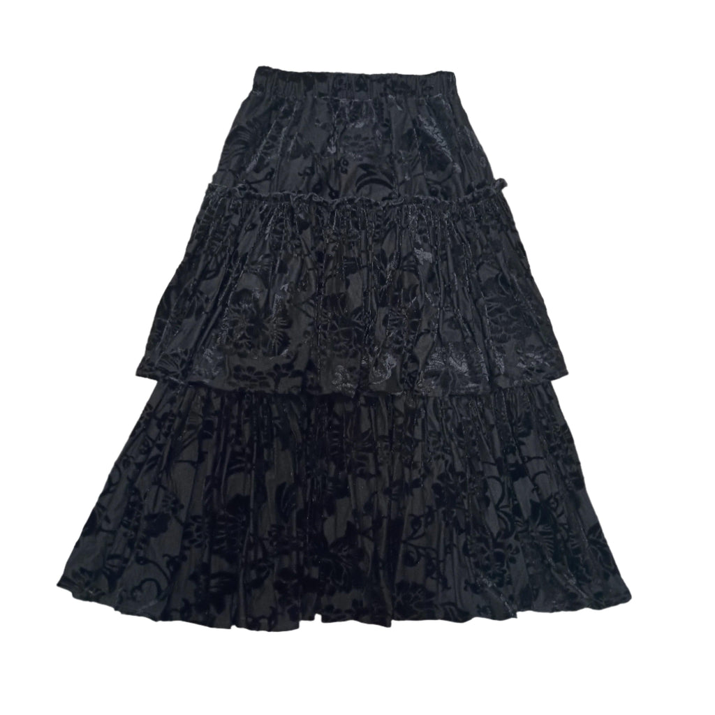 Christina Rohde Skirt Jellybeanzkids Olivia Rohde Black Velvet Skirt