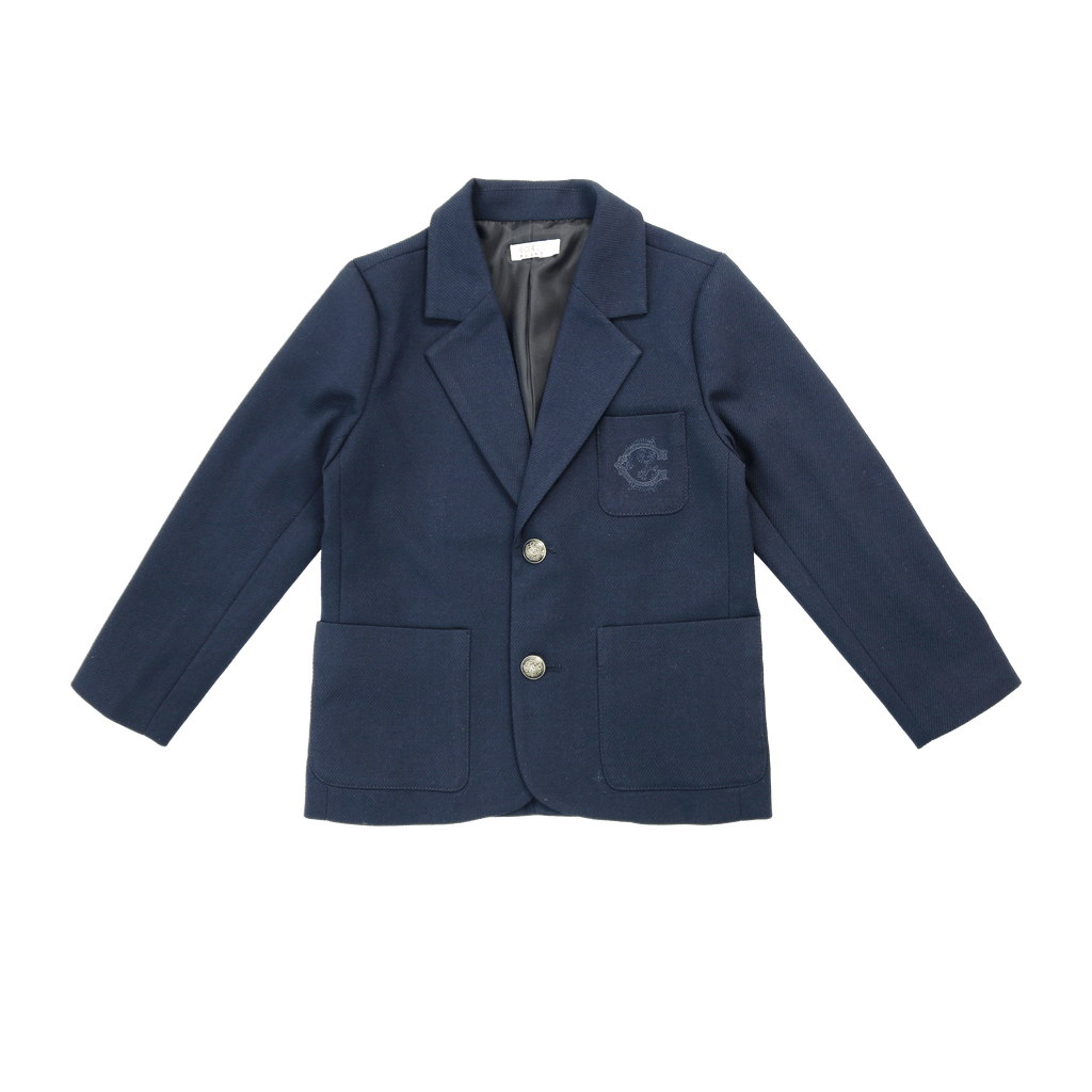 Coco Blanc Blazer Jellybeanzkids Coco Blanc Boys  Blazer