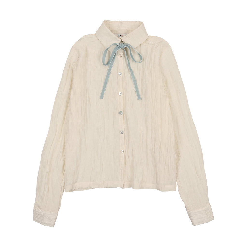 Coco Blanc Blouse Jellybeanzkids Coco Blanc Bow Blouse