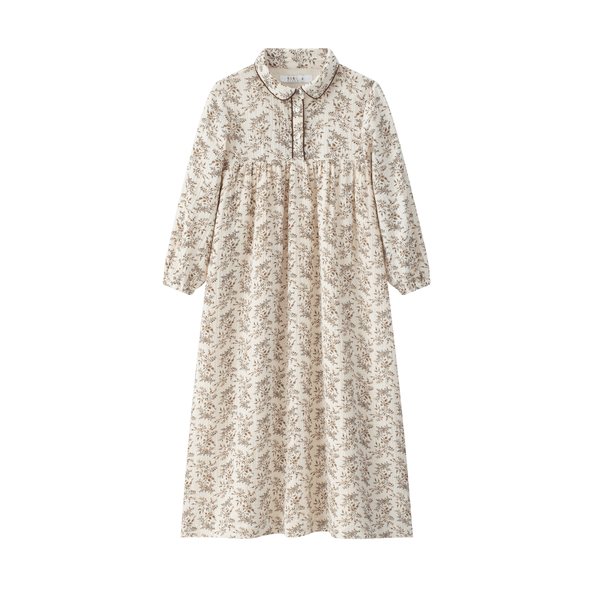 Coco Blanc Floral Dress JellyBeanz Kids Coco Blanc Floral Dress JellyBeanz Kids