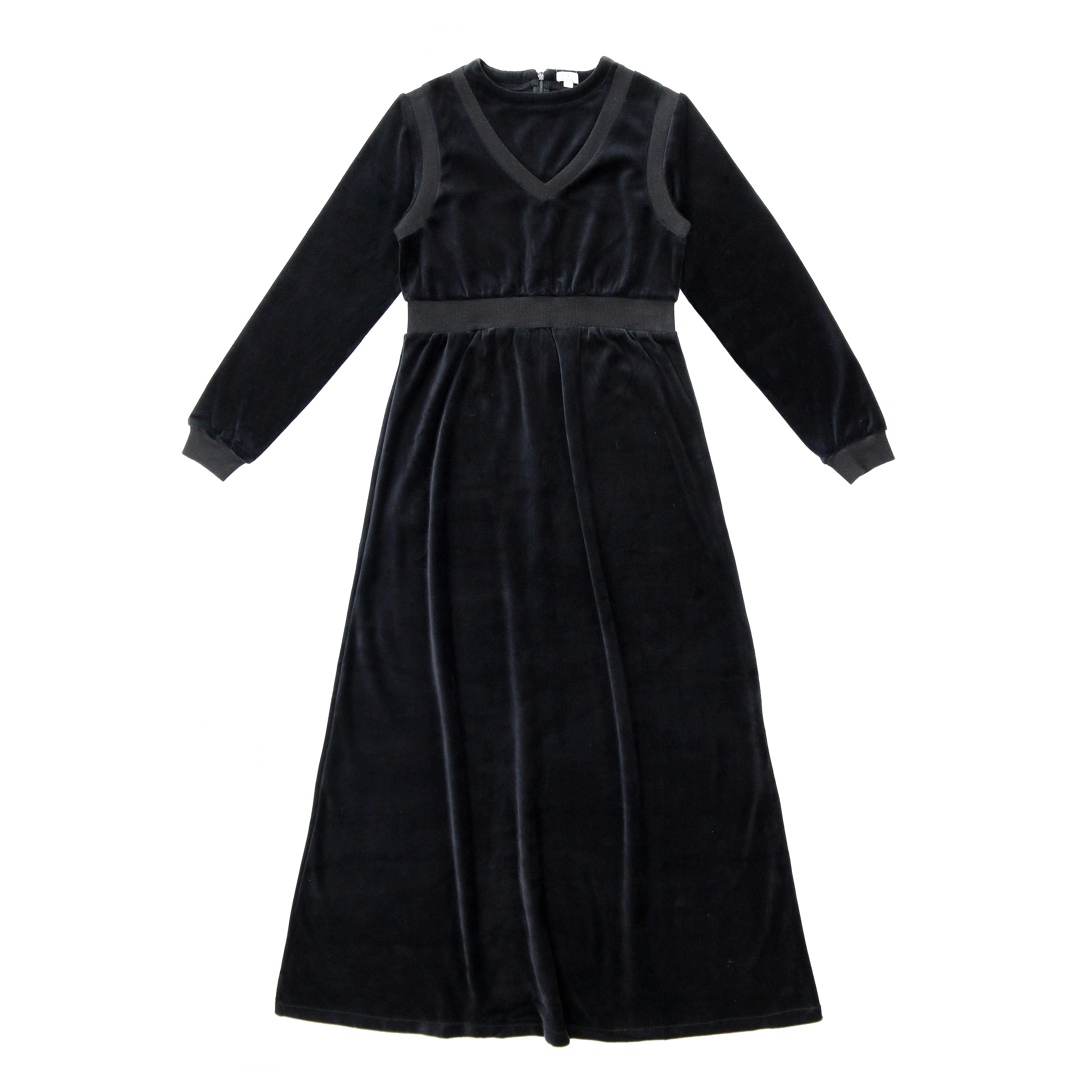 coco blanc maxi dress Coco Blanc Smocked Dress Black / 3A