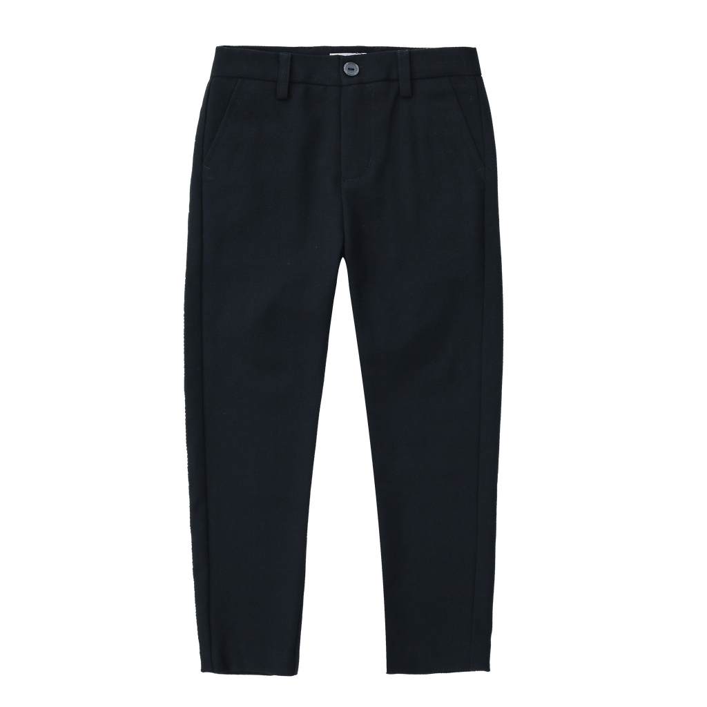 Coco Blanc pants Jellybeanzkids Coco Blanc Ponte Pants-Navy