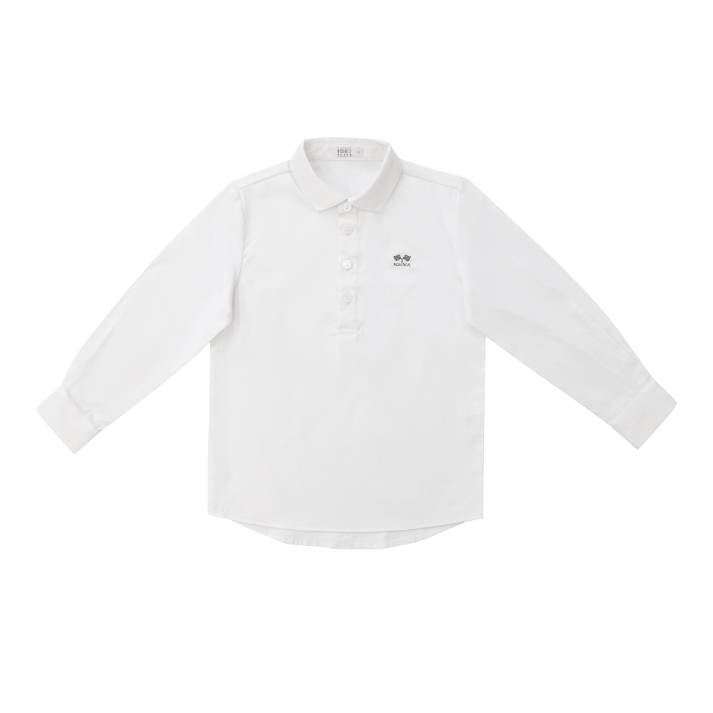 Coco Blanc Shirt Jellybeanzkids Coco Blanc Boys White Shirt