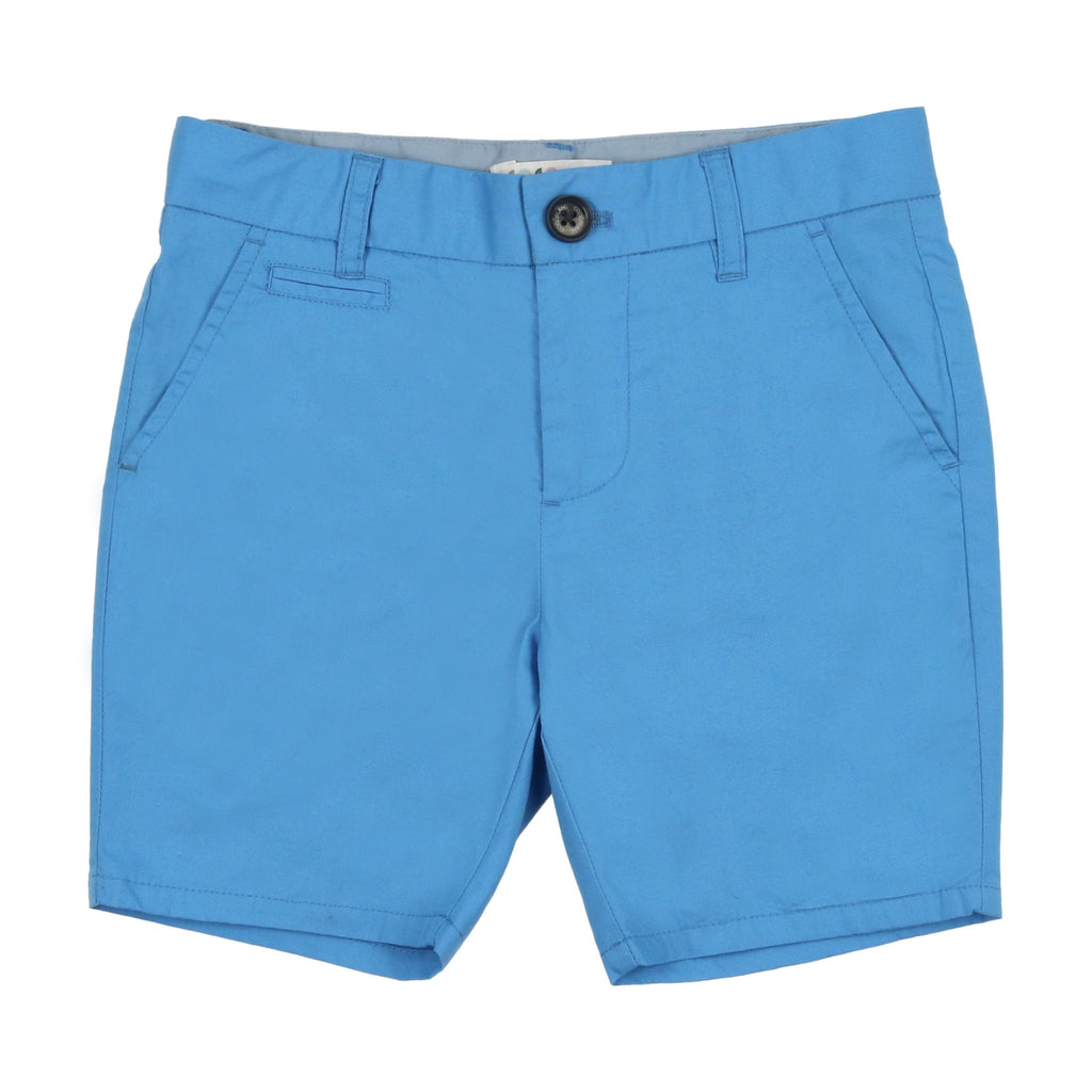 Coco Blanc shorts Jellybeanzkids Coco Blanc Poplin Shorts- Cobalt Blue