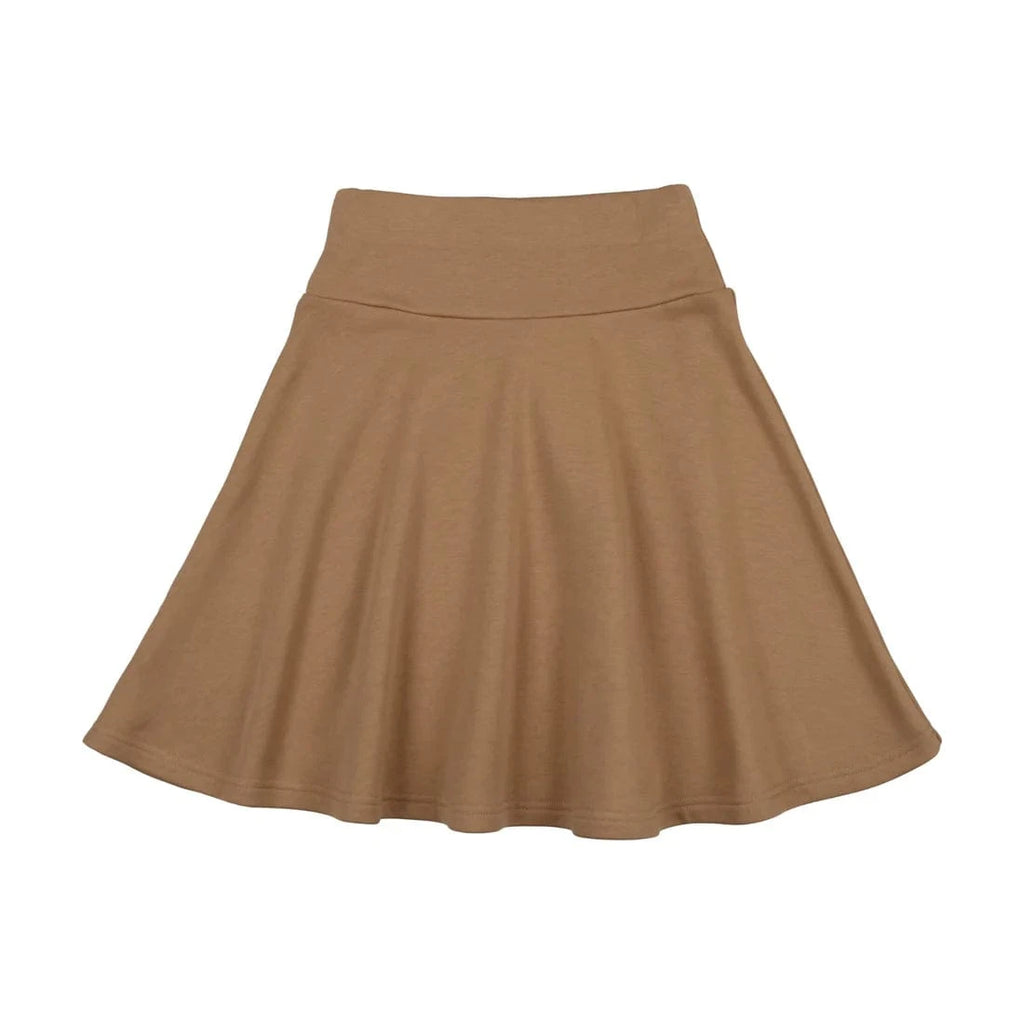 Coco Blanc Skirt Jellybeanzkids Coco Blanc Circle Skirt- Nutmeg