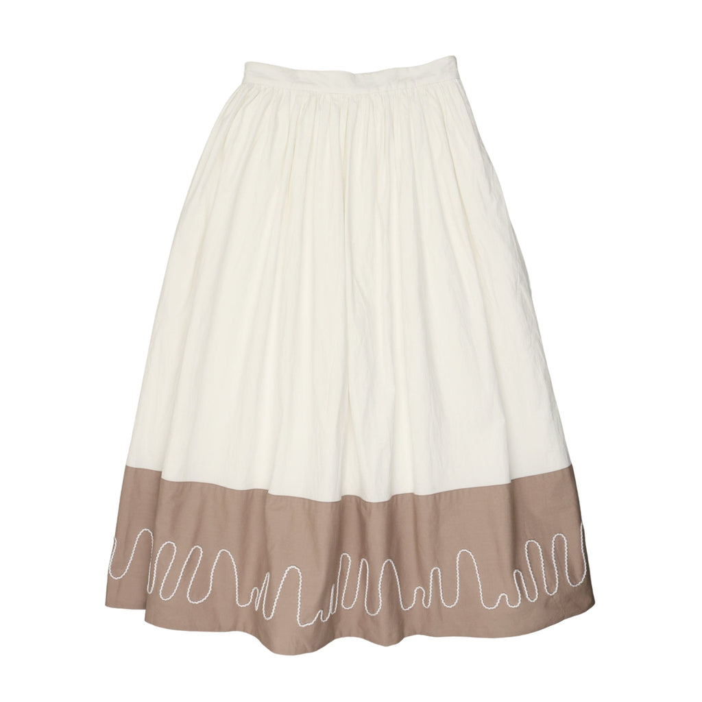 Coco Blanc Skirt Jellybeanzkids Coco Blanc Colorblock Skirt