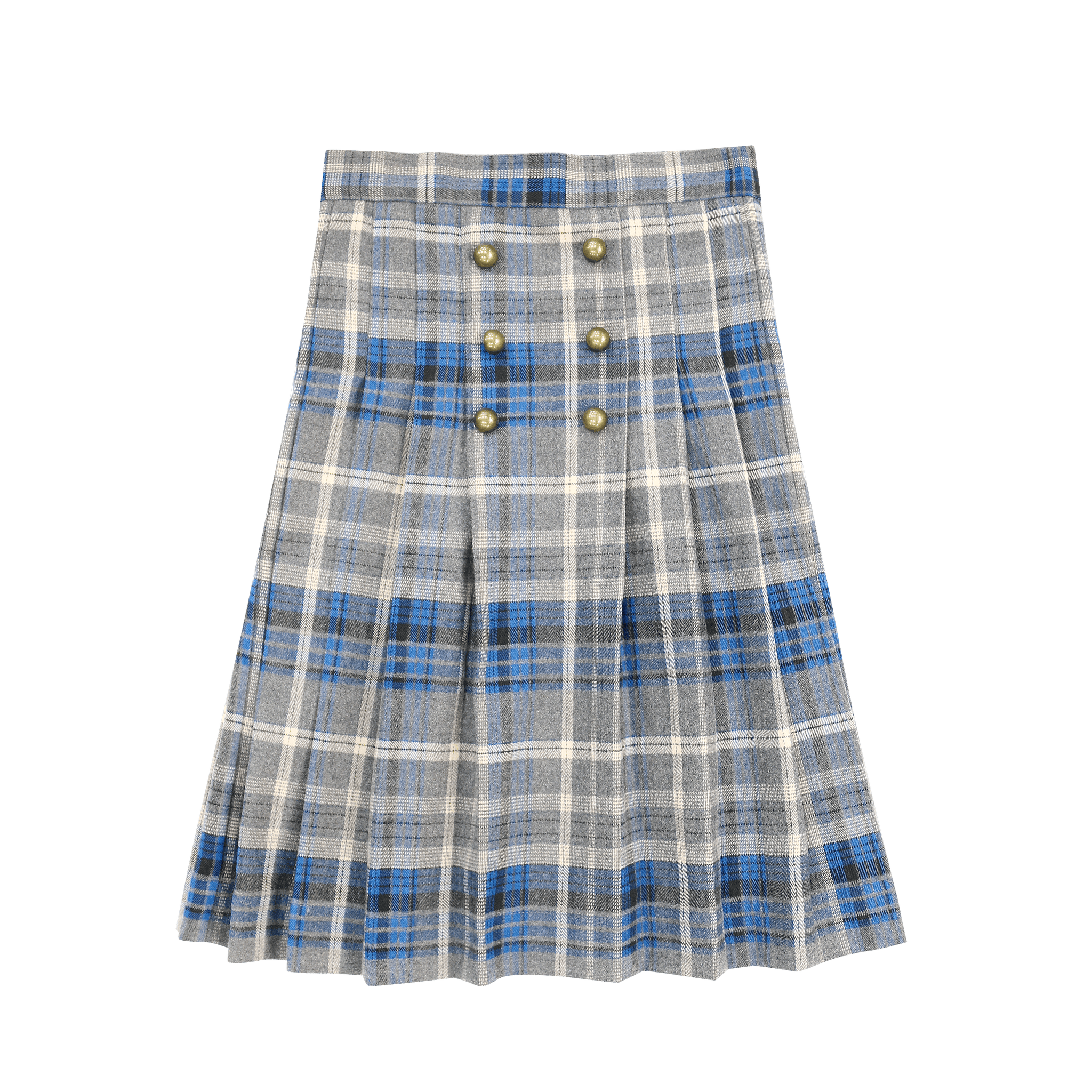 【andmary】Coco check pleats skirt ANDMARY】Coco check pleats skirt